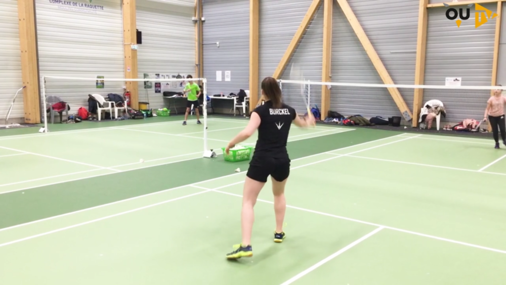 Rencontre avec Marie Burckel en préparation des championnats de France élites de badminton