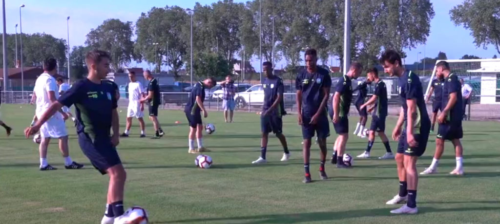 Reprise de l'entraînement au MYF